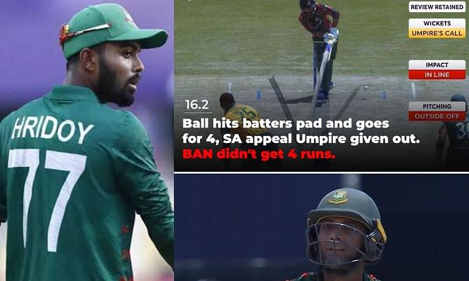 SA vs BAN : तौहीद हृदय ने अंपायरों पर लगाया गंभीर आरोप, बांग्लादेश की हार के बाद शुरू हुआ नया विवाद