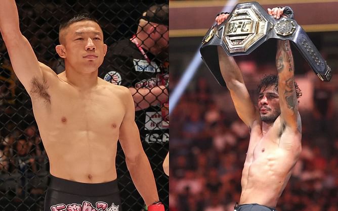 Kyoji Horiguchi expresses interest in challenging 'really good friend' Alexandre Pantoja for UFC flyweight championship: "I want to fight with him"