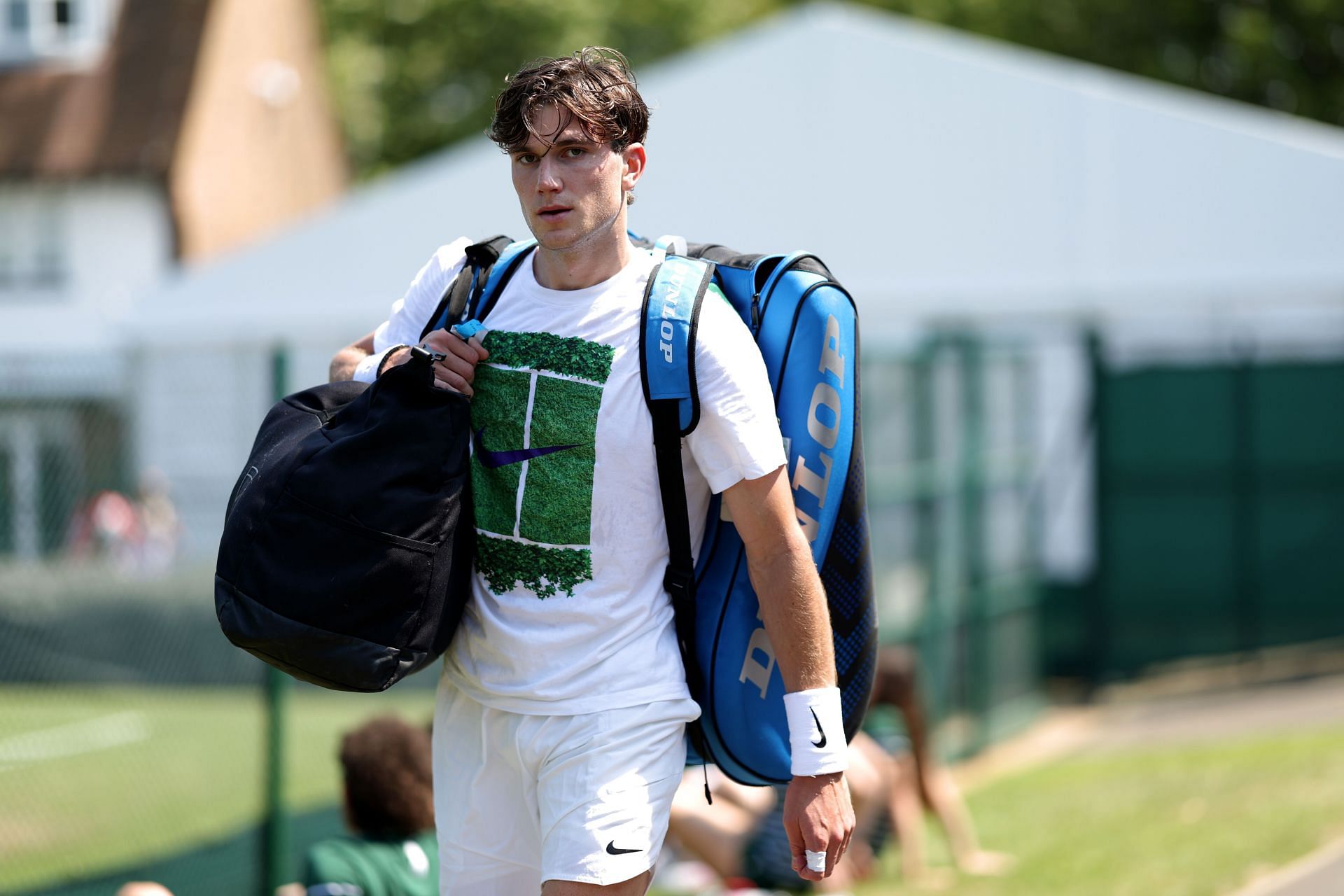 Jack Draper photographed ahead of the 2024 Wimbledon Championships (Image via Getty)