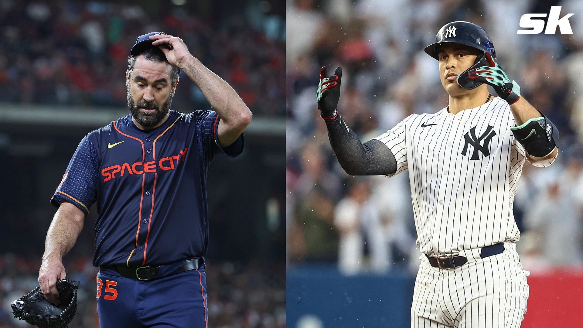 The Astros and Yankees have provided injury updates regarding the health of Justin Verlander and Giancarlo Stanton