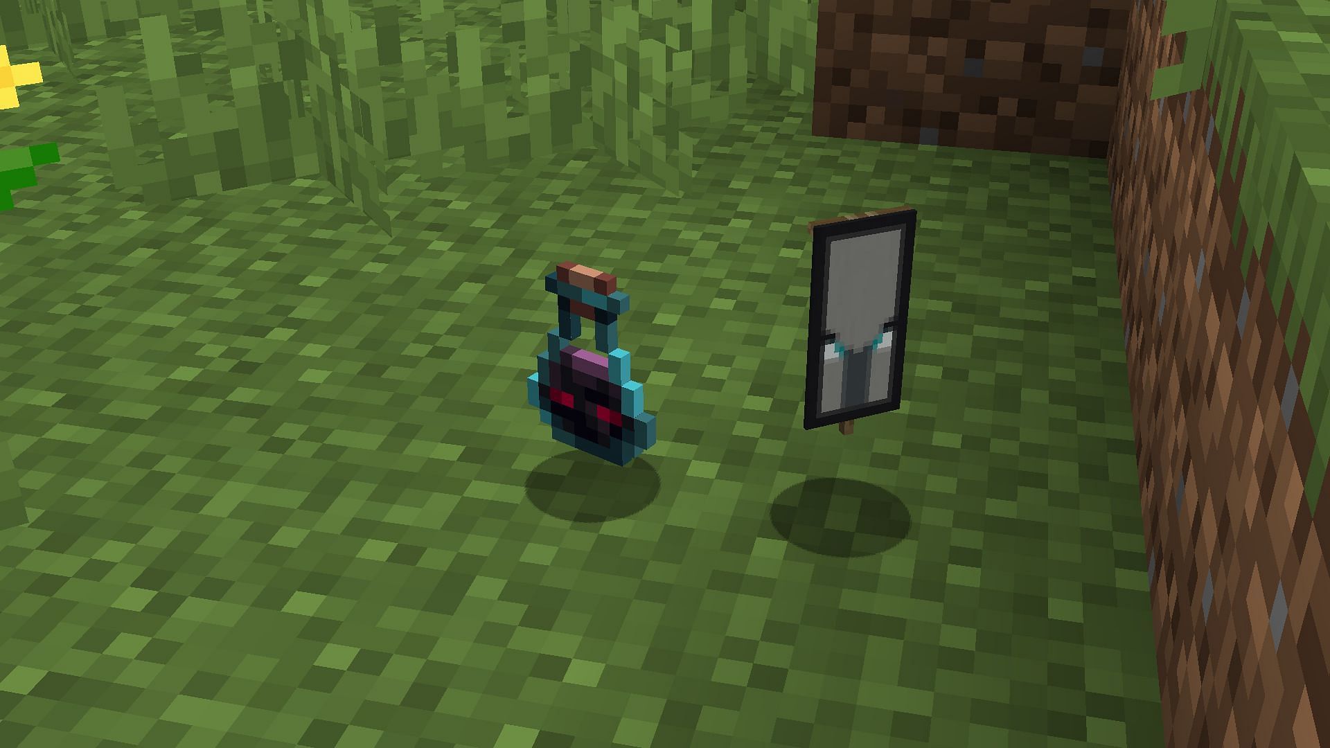 The bad omen status effect comes in the new ominous bottle. (Image via Mojang Studios)