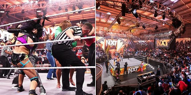 Major brawl breaks out on NXT after 27-year-old WWE star's relationship is brought up