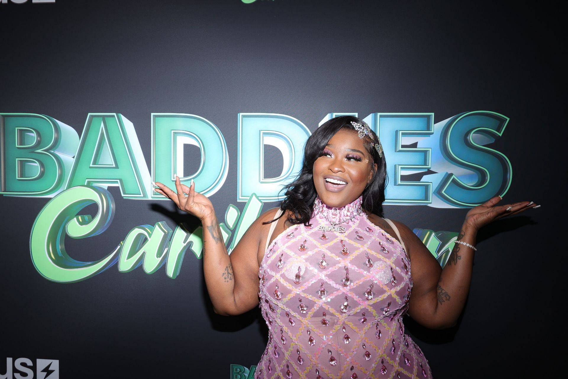 Rollie at the Baddies Caribbean Premiere (Image via Getty Images)