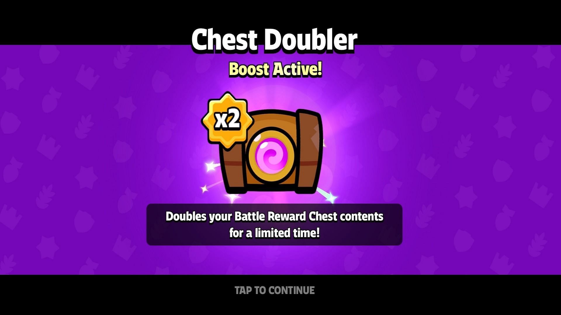 Get a free Chest Doubler in Squad Busters 