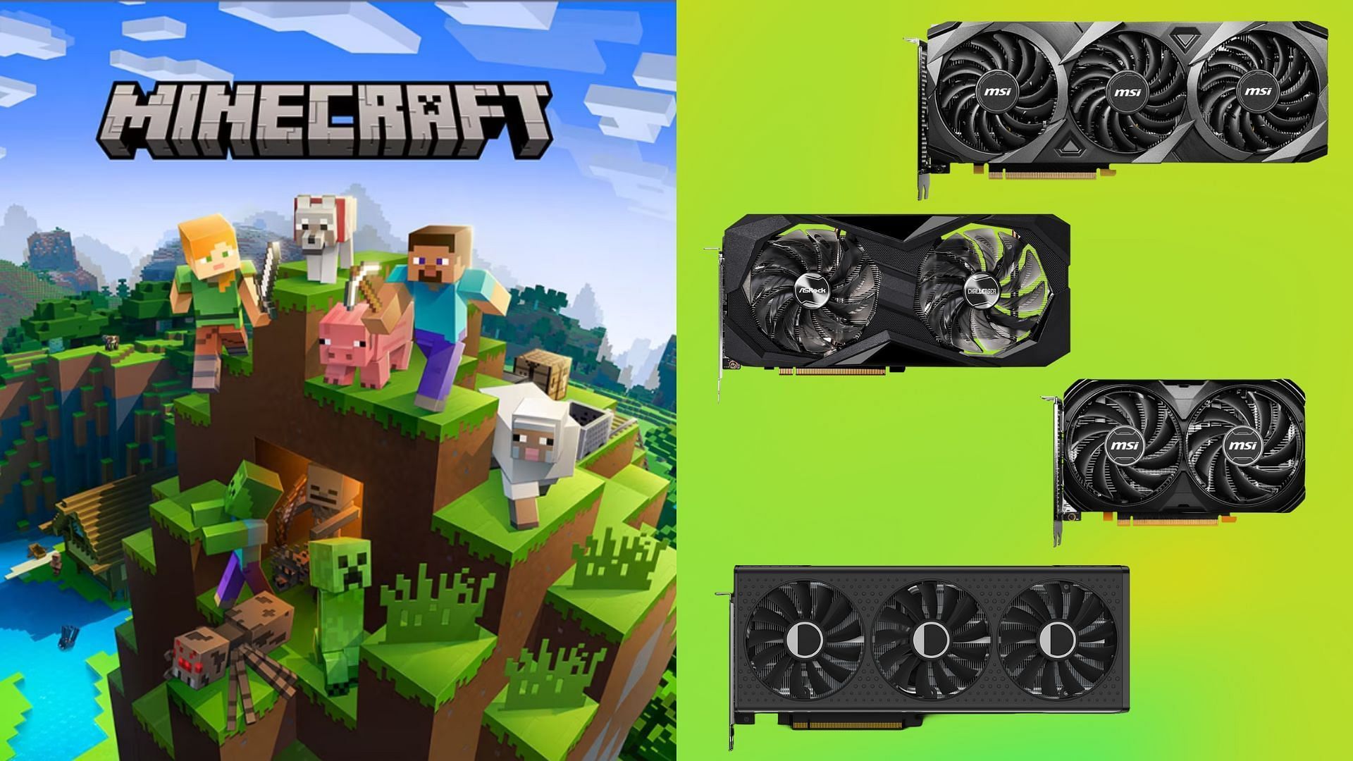 5 best graphics cards for Minecraft 1.21