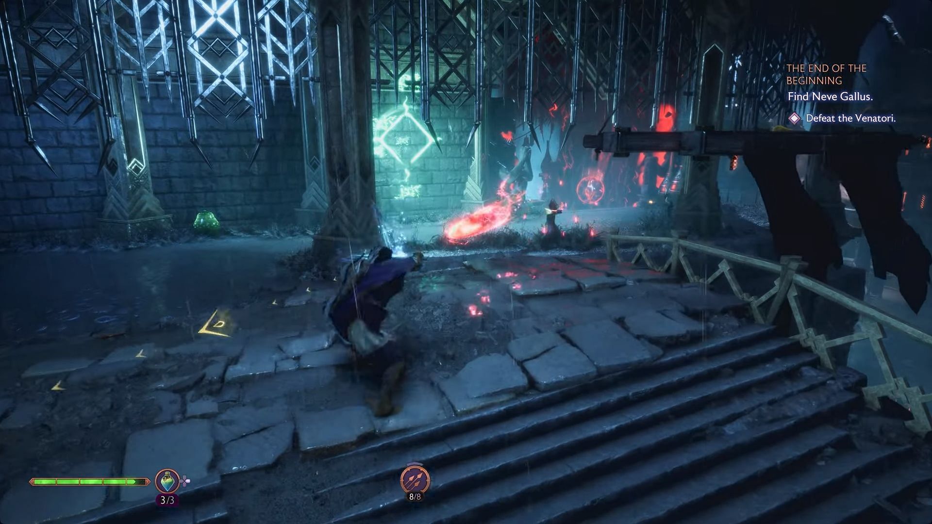 Deflecting projectiles is a part of the combat in the Veilguard (Image via BioWare)