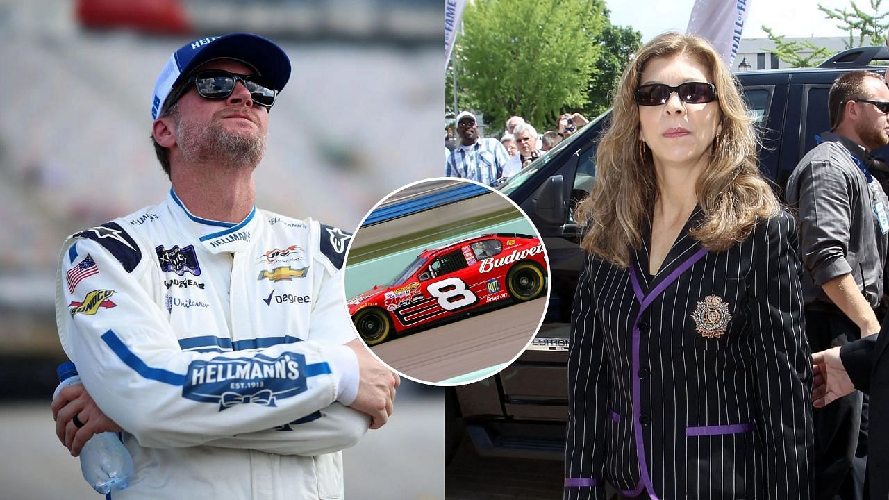 Dale Earnhardt Jr. and Teresa Earnhardt (Images via Getty)