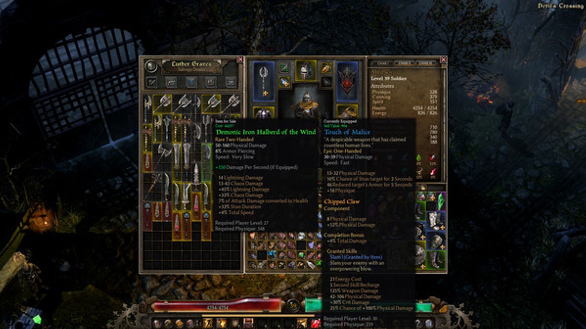 Grim Dawn allows players to create unique builds (Image via Crate Entertainment)