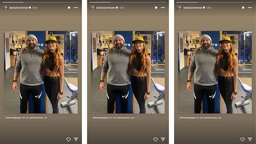 Lynch shares update on her Instagram story.