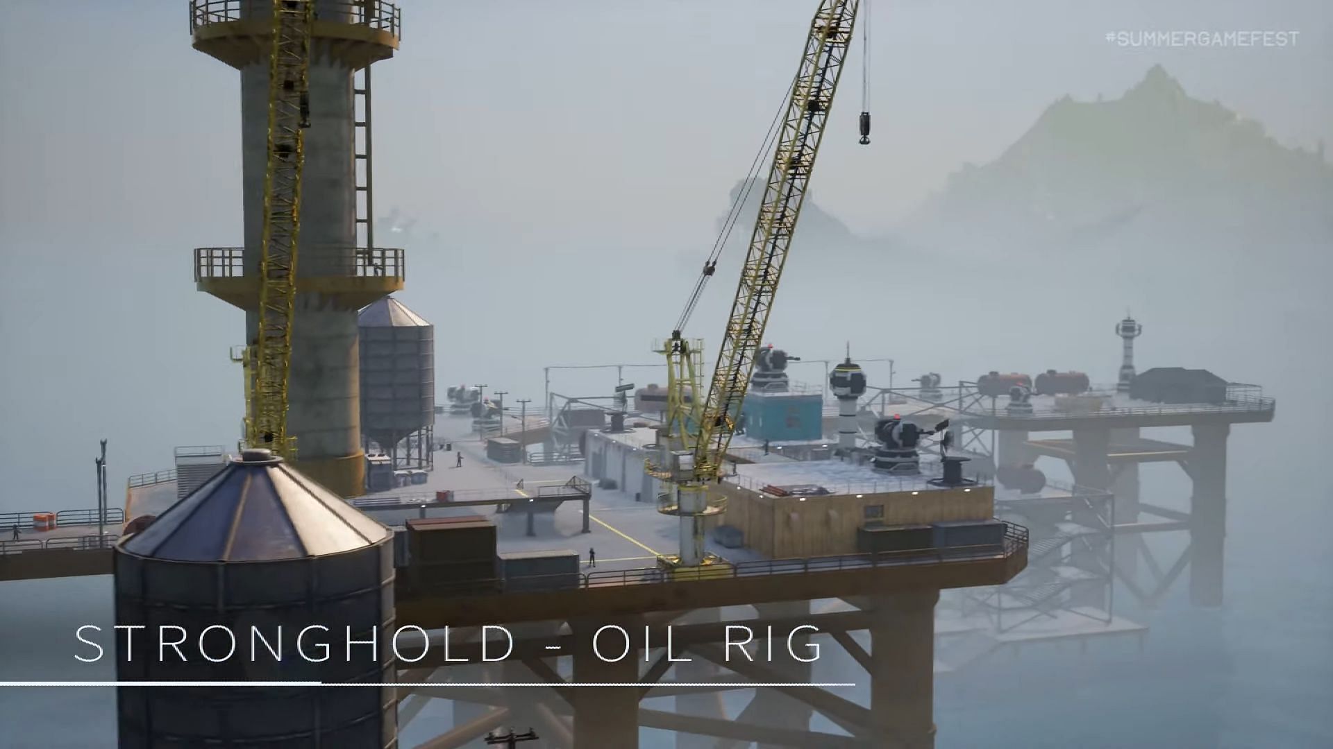Oil Rig Stronghold (Image via Pocketpair, Inc.)