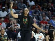 Seattle Storm coach Noelle Quinn