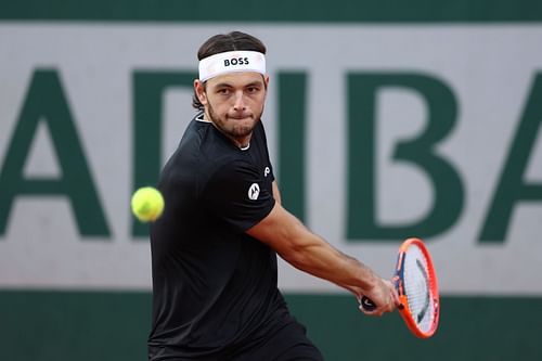 Taylor Fritz at the 2024 French Open. (Photo: Getty)