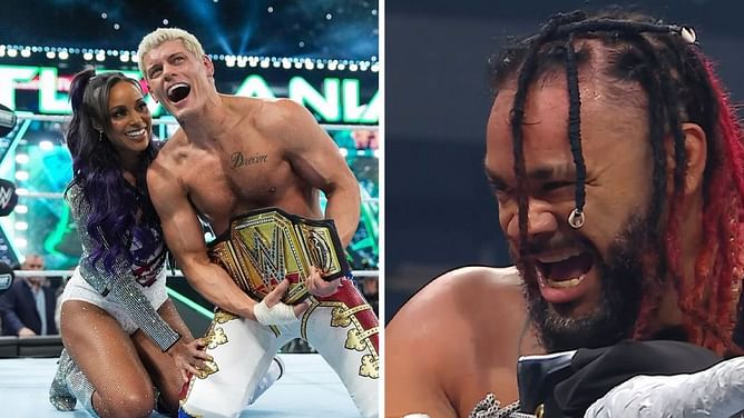 Brandi Rhodes sends a message to Jacob Fatu after he attacks Cody Rhodes in his WWE debut