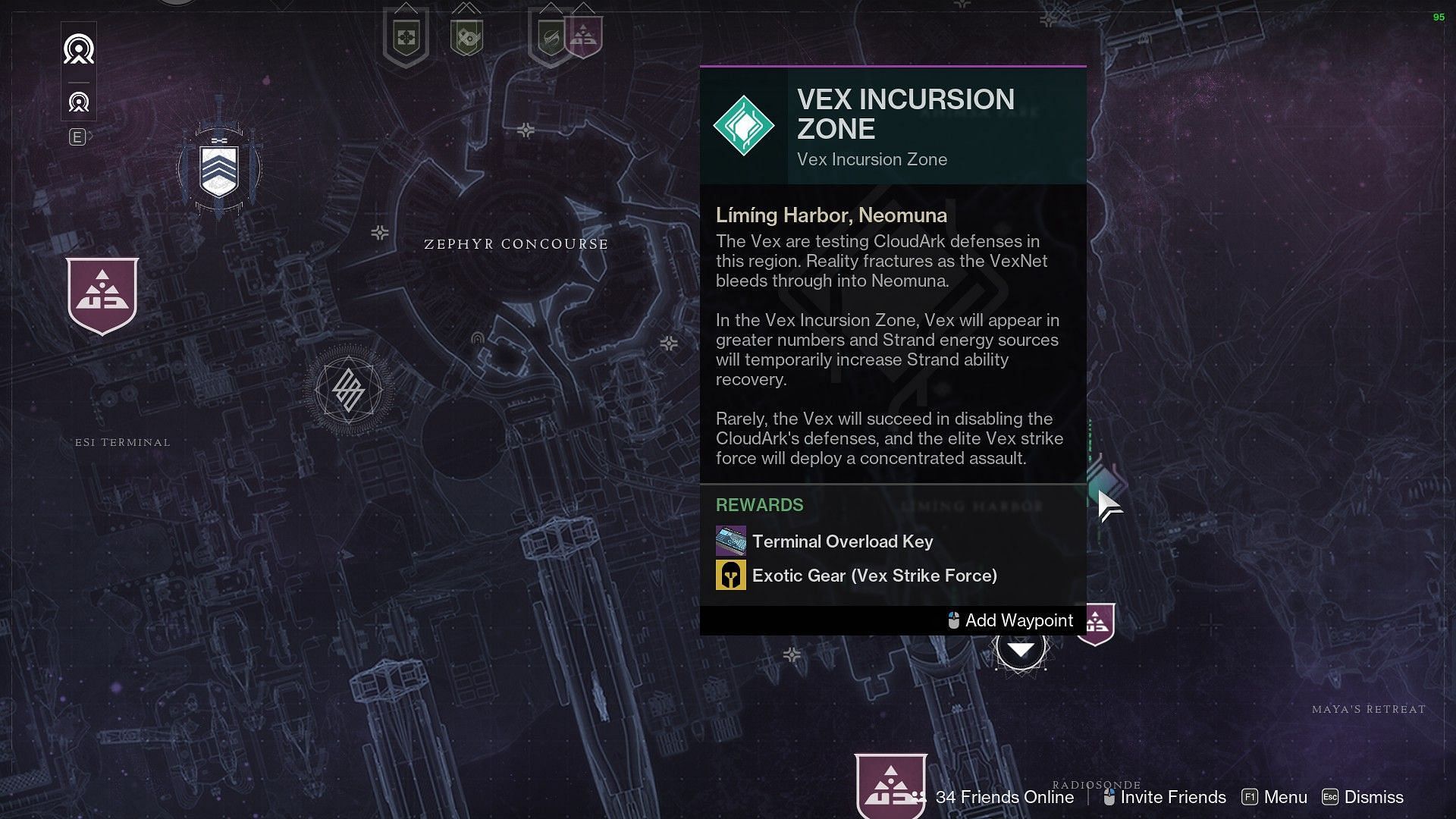 Vex Strike Force public event (Image via Bungie)