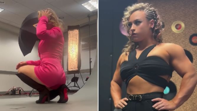 Legendary former WWE champion reacts with 4-word message as Jordynne Grace shares backstage picture