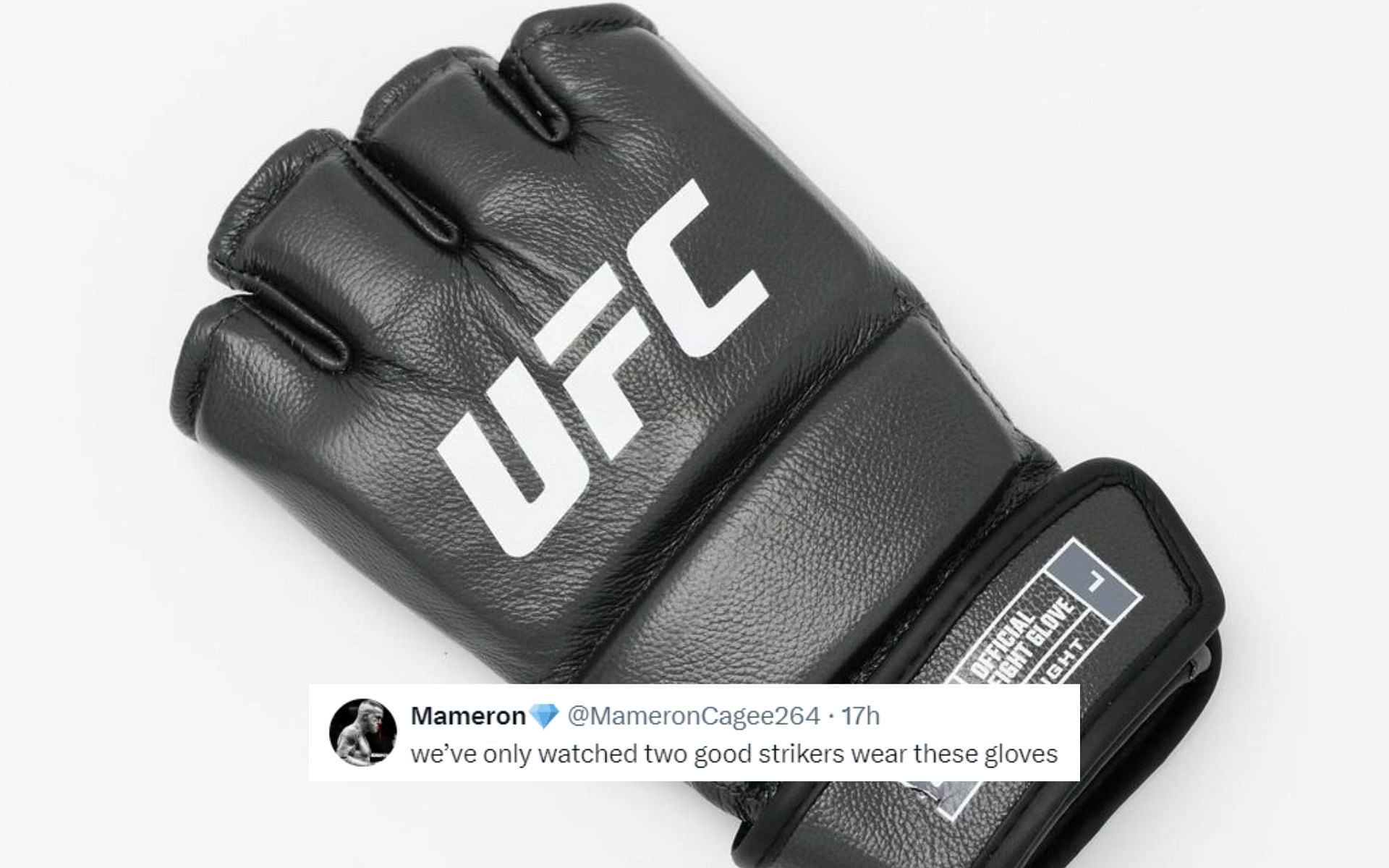 Fans react to new UFC gloves [Images courtesy: @ufc on Instagram]