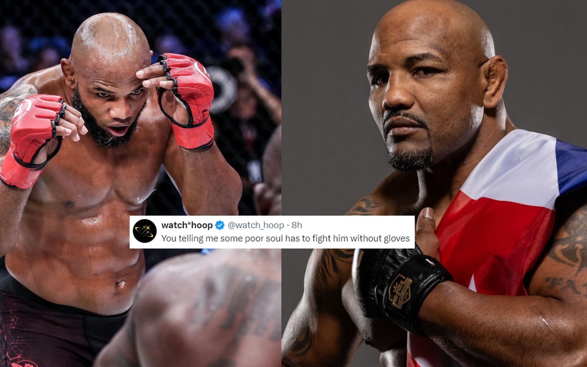 Fans react to Yoel Romero potentially signing with BKFC [Images courtesy: @yoelromeromma on Instagram]