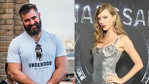 "I was literally tearing up": Jason Kelce overwhelmed with emotion during his first Taylor Swift concert