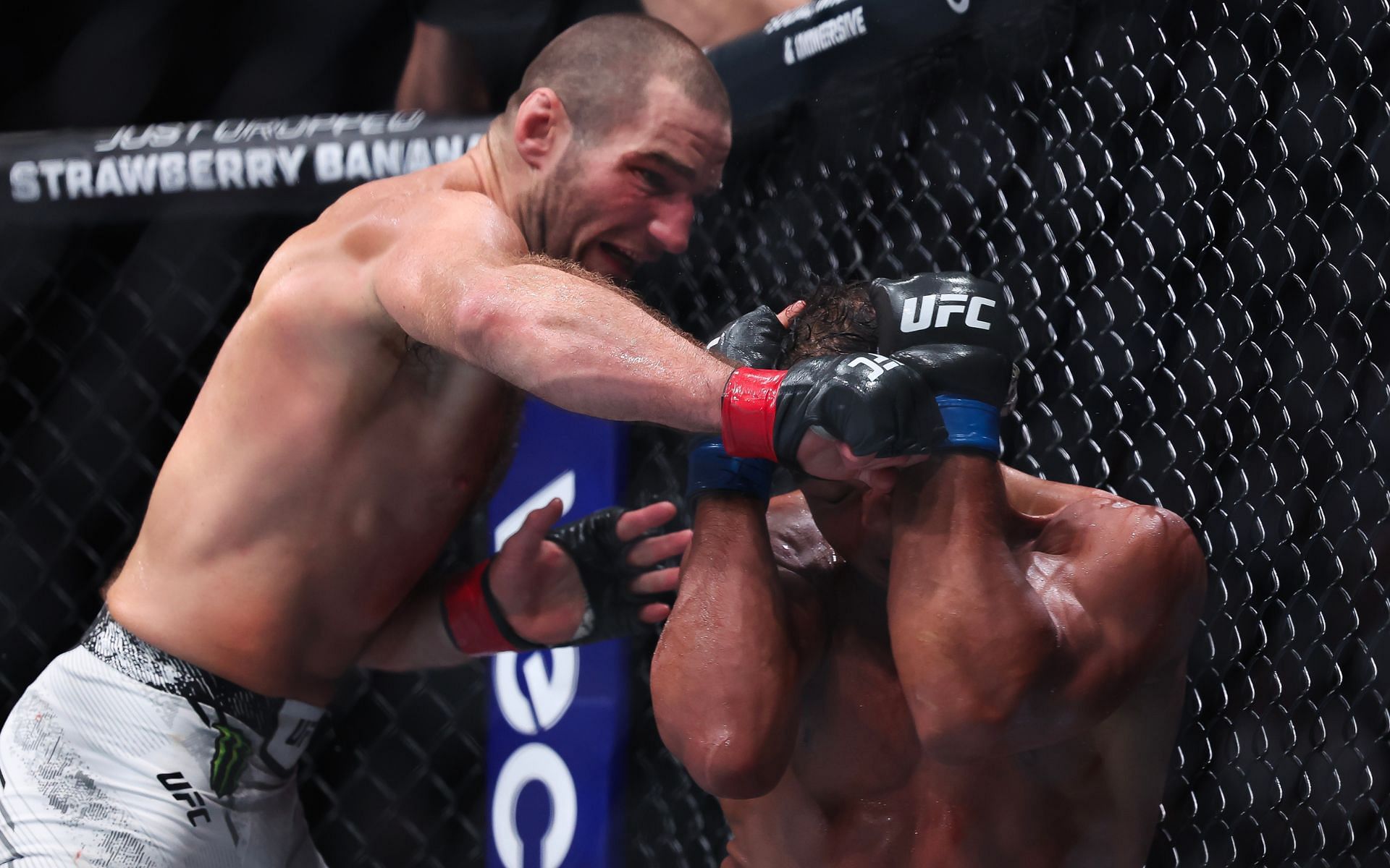 Sean Strickland (left) outworked Paulo Costa (right) for the better part of their matchup at UFC 302, but one of the three official judges still scored the fight for his opponent [Image courtesy: Getty Images]