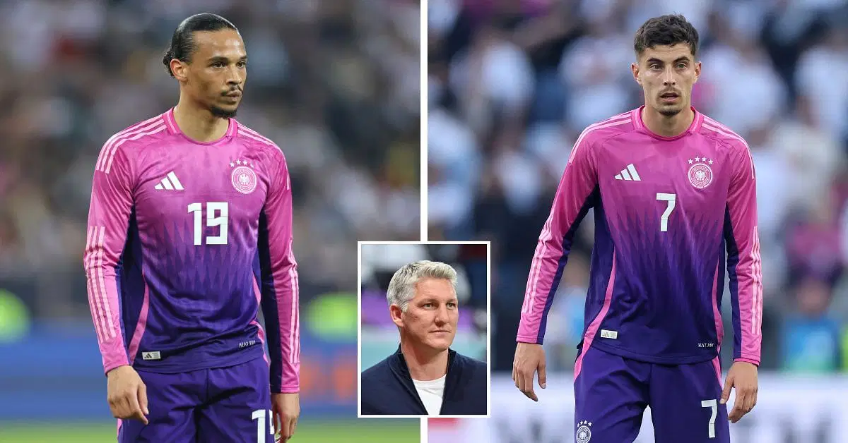 Bastian Schweinsteiger snubs Kai Havertz and Leroy Sane (image via Getty)