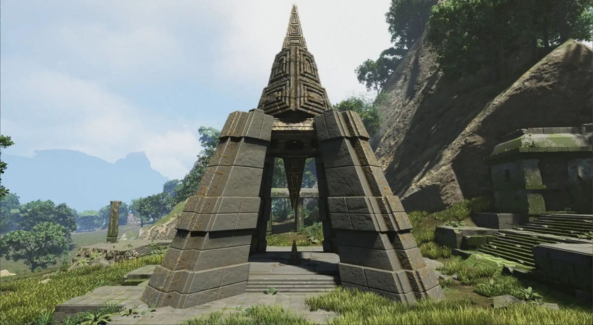 Portals are fast travel points in Soulmask (Image via Qooland Games)