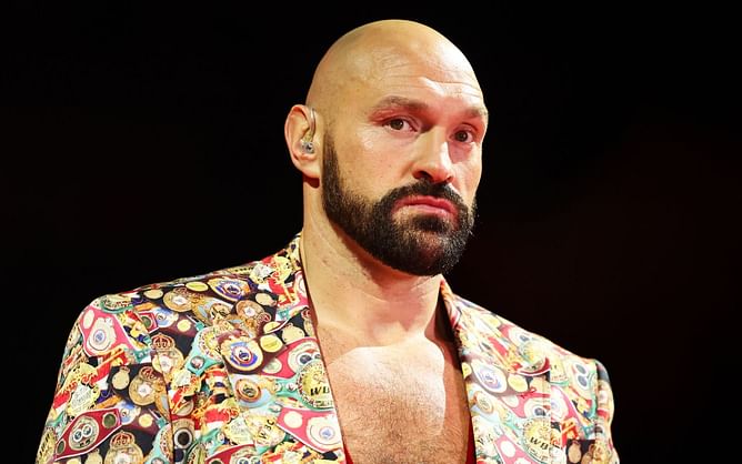 Tyson Fury breaks silence on "drunken night out" after camera caught him falling face-first on street