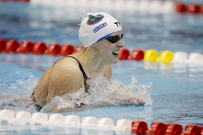 "Took a look and enjoyed the moment" - Katie Ledecky on qualifying for her 4th Olympics following dominant performance in trials
