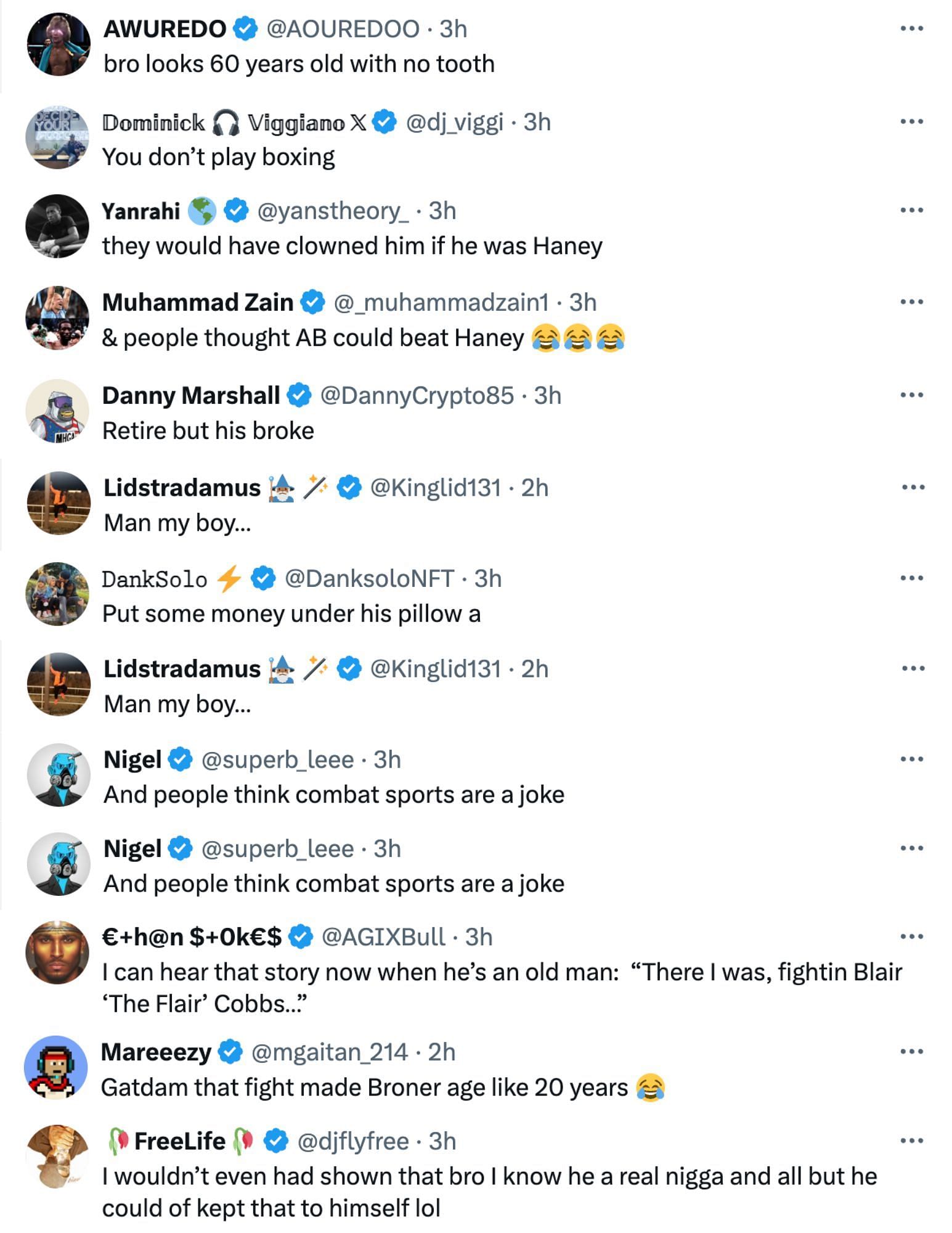 Fans reacting to Adrien Broner showing off pictures of his missing teeth [via @michaelbensonn on X]