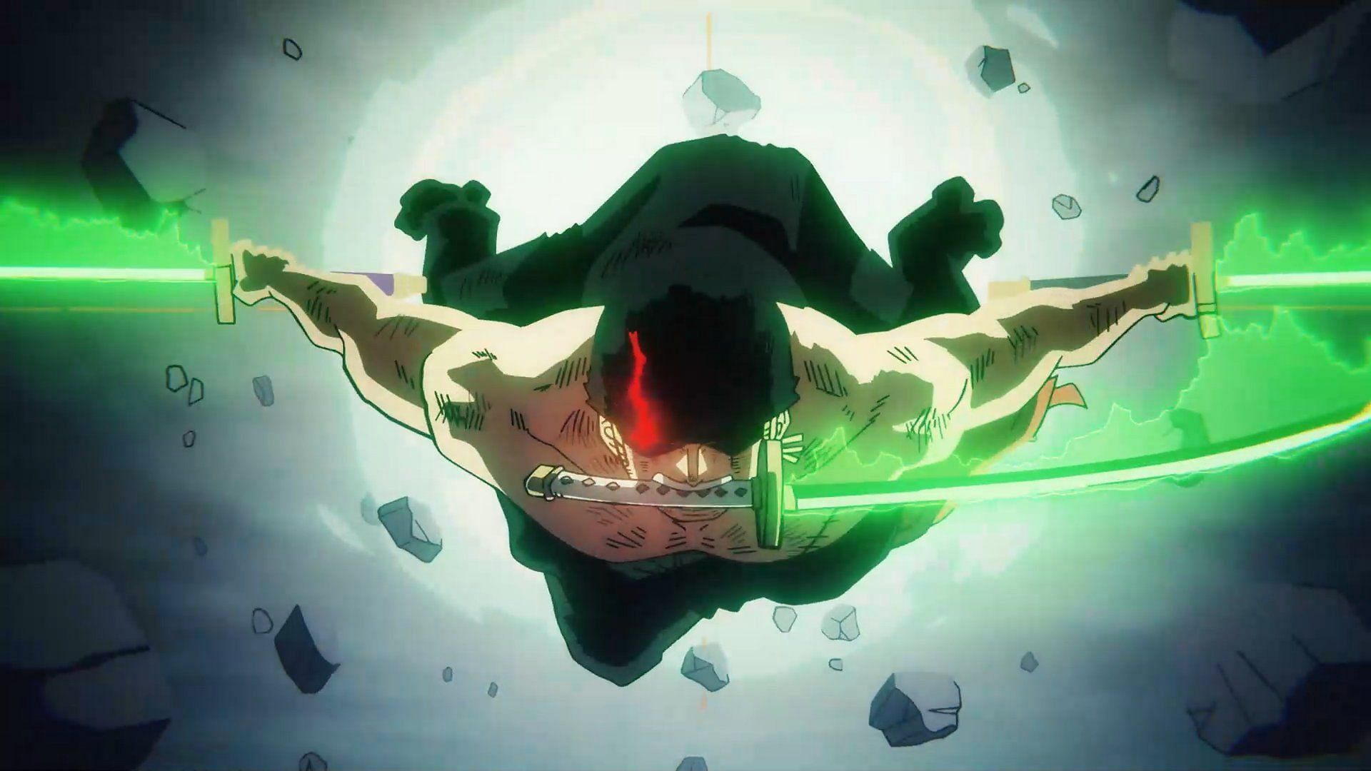 One Piece chapter 1117 spoilers:  Zoro vs Nusjuro begins as Dr. Vegapunk