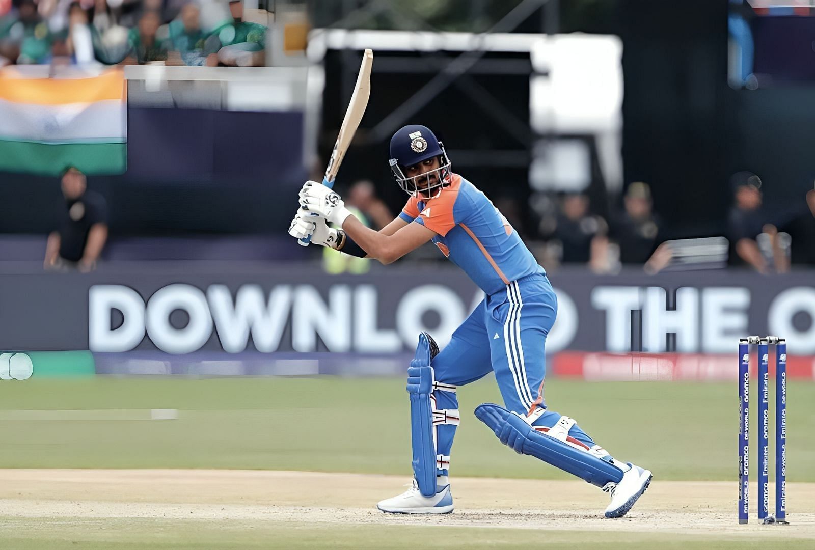 Axar Patel played an important cameo vs Pakistan. (PC: X)