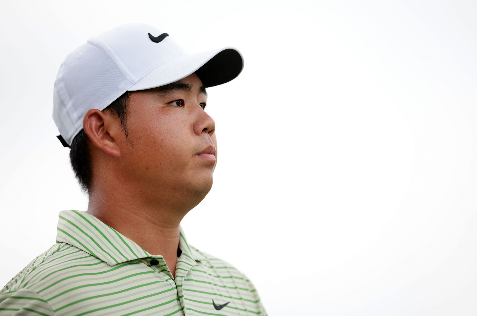 "I can't do anything about it" Tournament leader Tom Kim faces