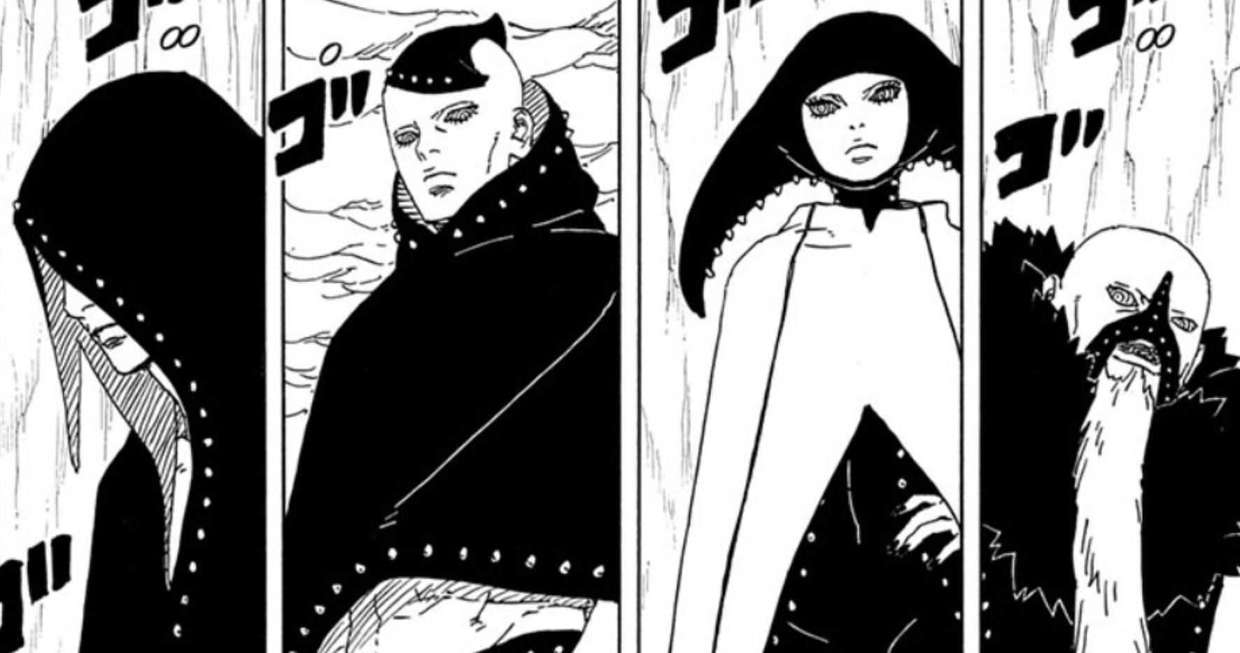 Shinjus as seen in the manga series (Image via Shueisha)