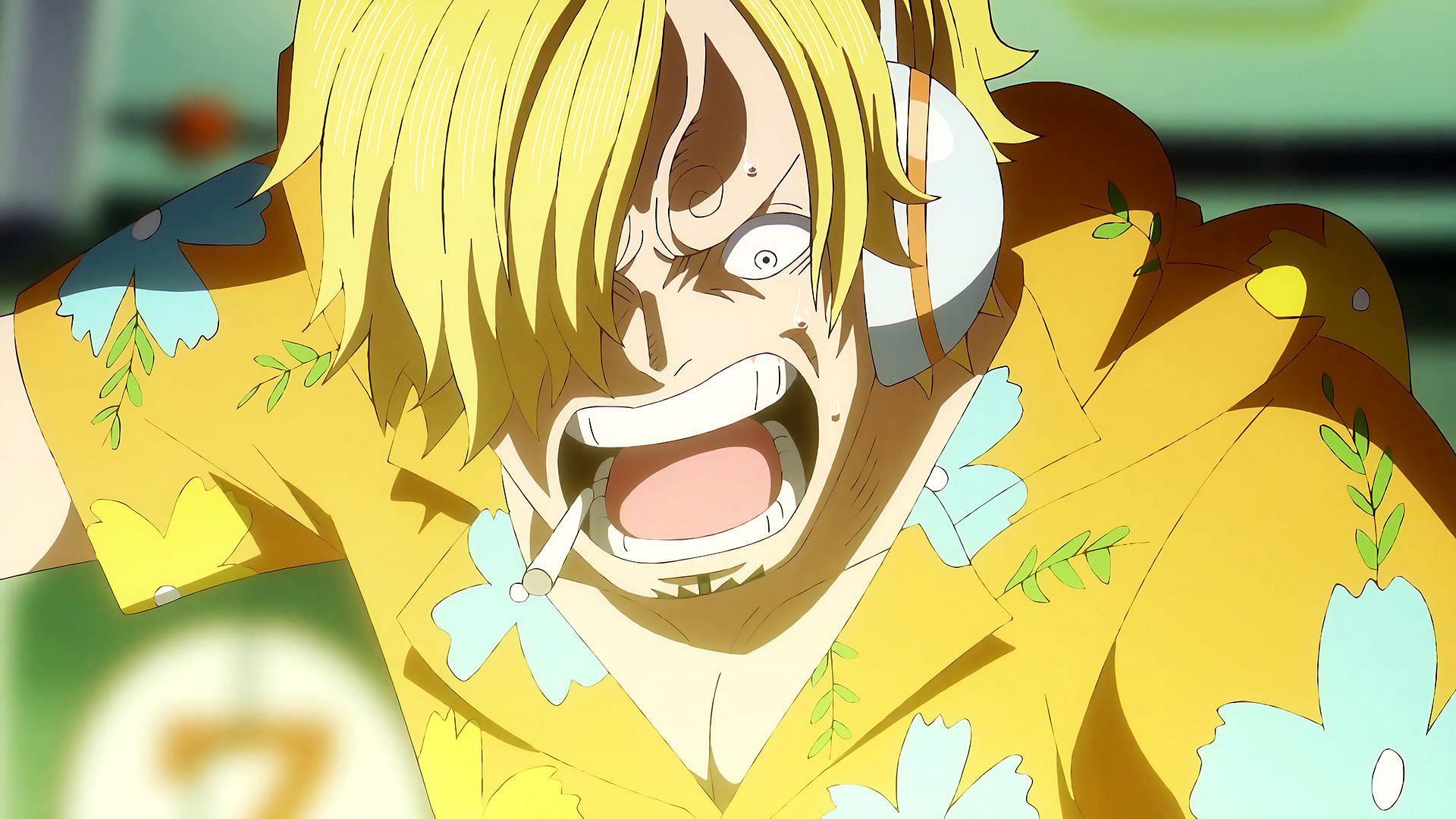 Sanji should be stronger than this (Image via Toei Animation)