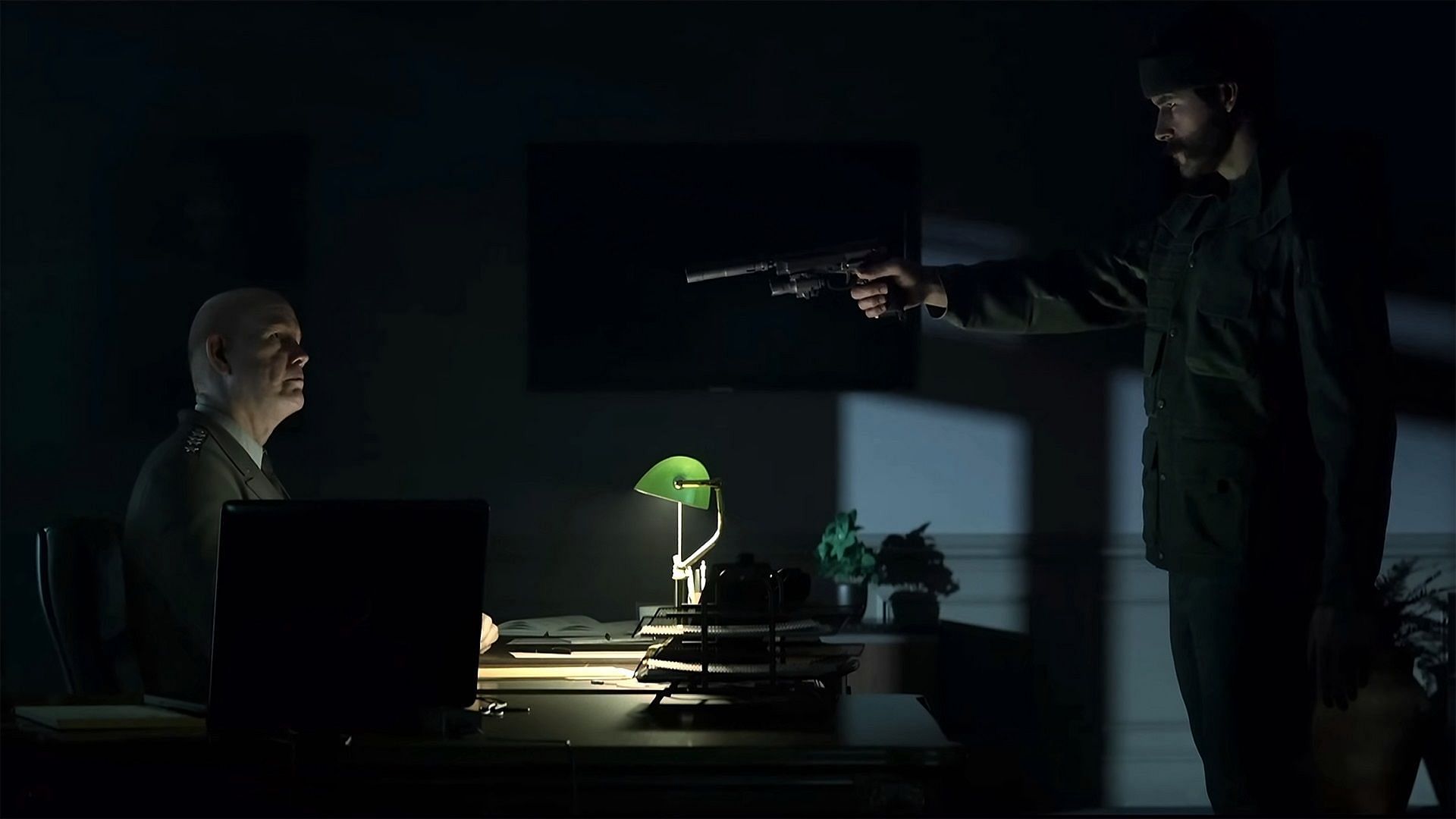 General Shepherd&#039;s last moments in Modern Warfare 3 (2023) (Image via Activision)