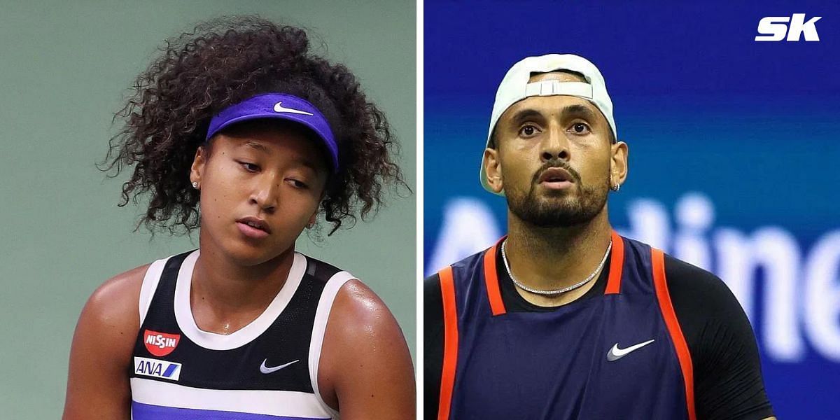 Fans questioned Naomi Osaka and Nick Kyrgios