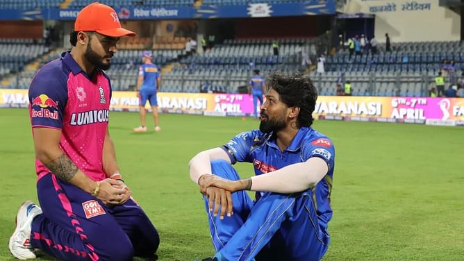 "I am nowhere near Hardik Pandya" - Riyan Parag opens up on Hardik's contributions for India ahead of T20 World Cup 2024
