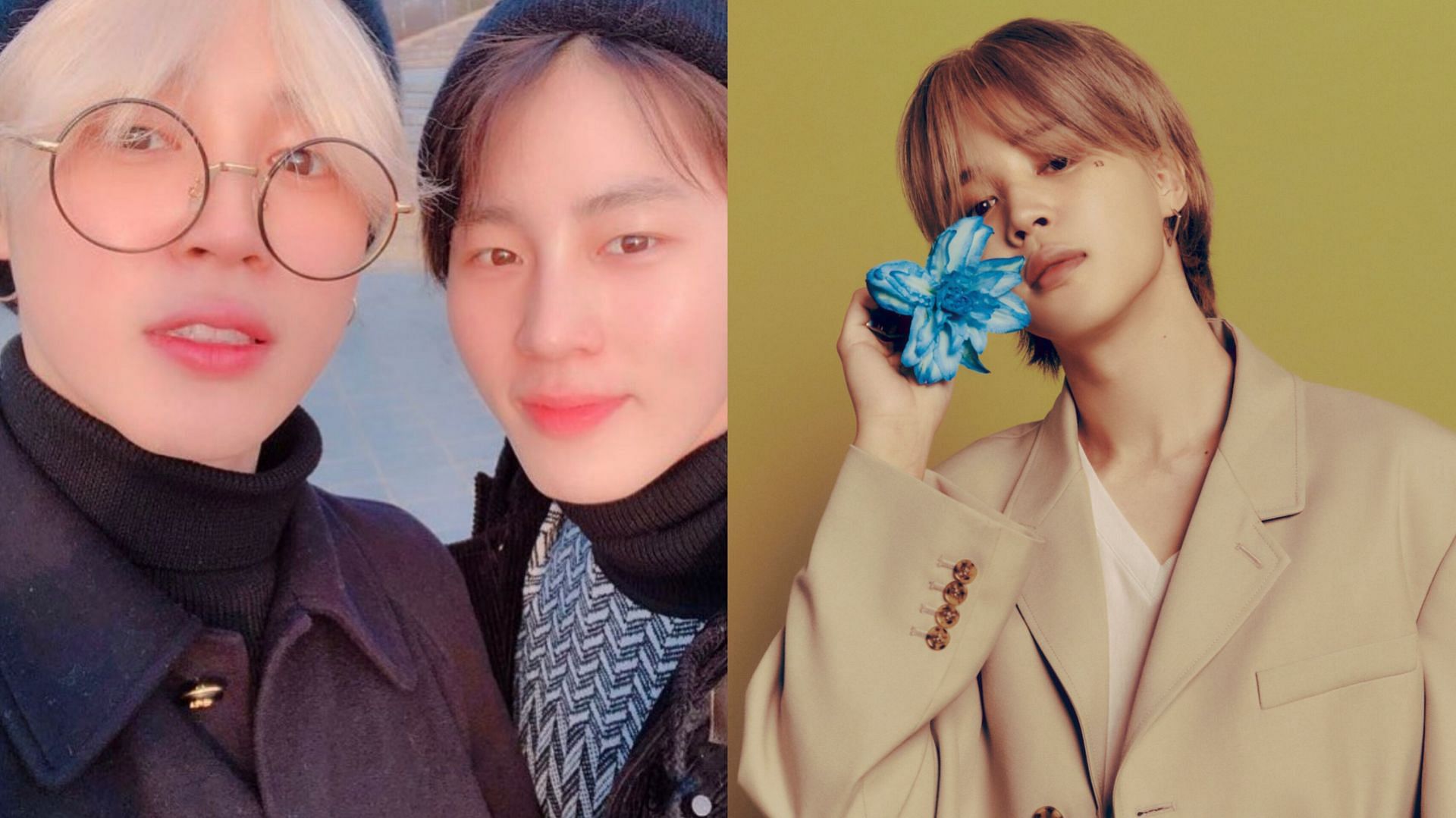 Ha Sung-woon reveals a sweet message sent by BTS Jimin&rsquo; during Military service (Image via @gooreumseng/Instagram and @bighit_music/X)