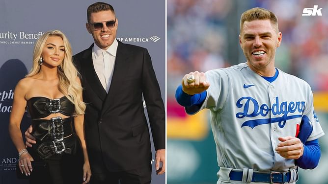 PHOTO: Freddie Freeman's wife Chelsea shares excitement as husband crushes homer in 4-HR inning for Dodgers