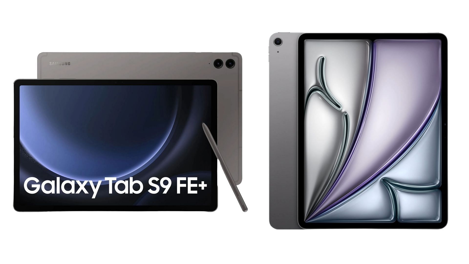 Both tablets are quite similar in terms of specifications (Image via Apple, Samsung)