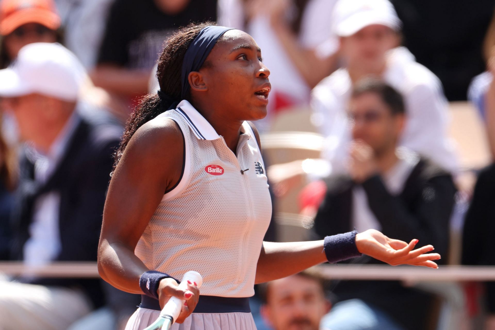 Coco Gauff at the 2024 French Open