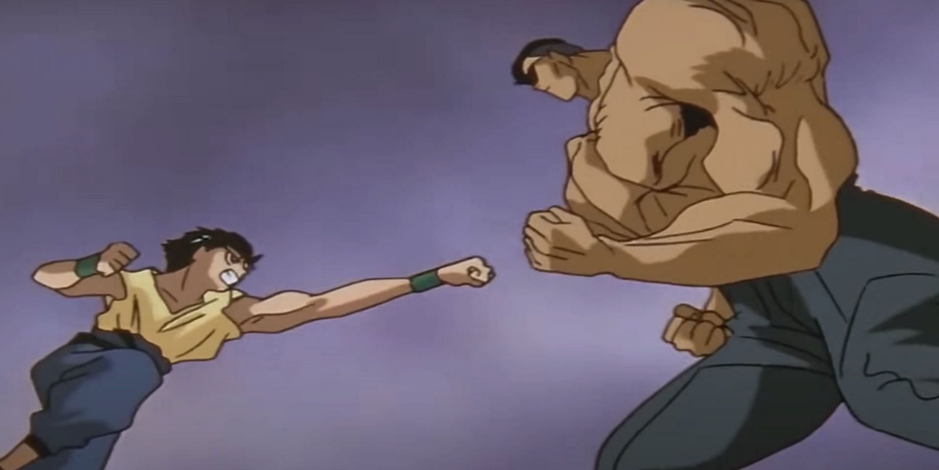 Yusuke vs. Toguro (Image via Studio Pierrot)