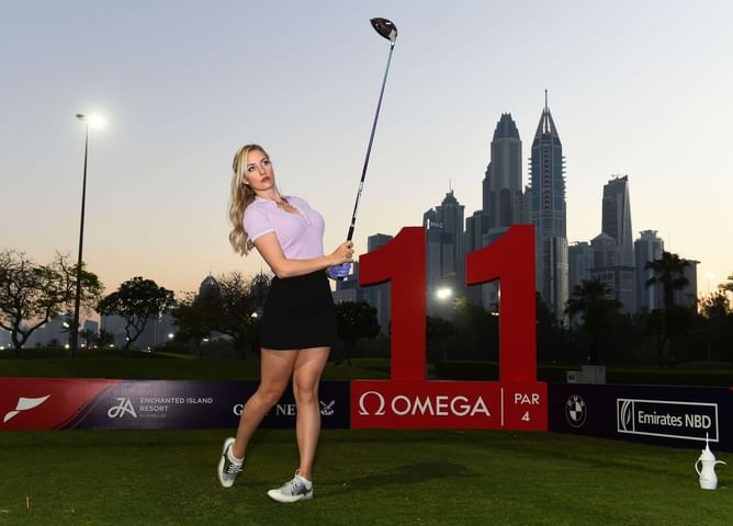 “There’s no worse feeling as a golfer” - Paige Spiranac gets candid in latest video as wayward shot makes her lose her golf ball
