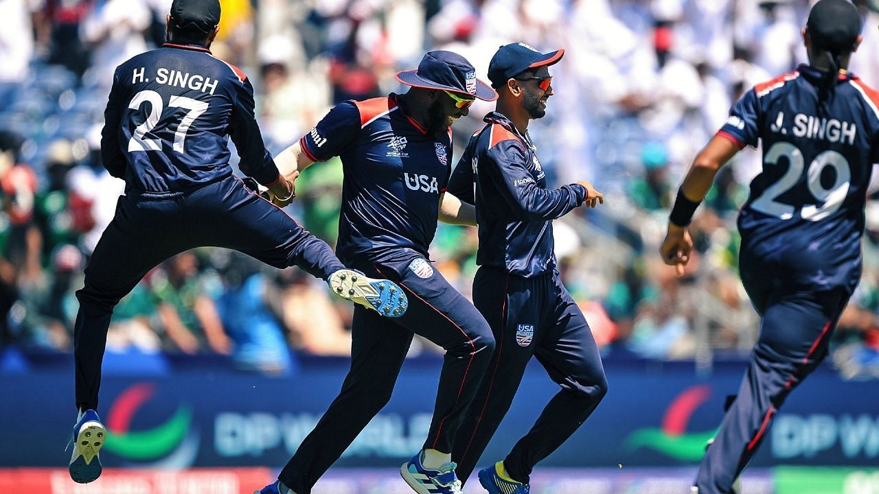 अमेरिका ने पाकिस्तान को हराकर किया बड़ा उलटफेर (Photo Courtesy: RCB X)                               