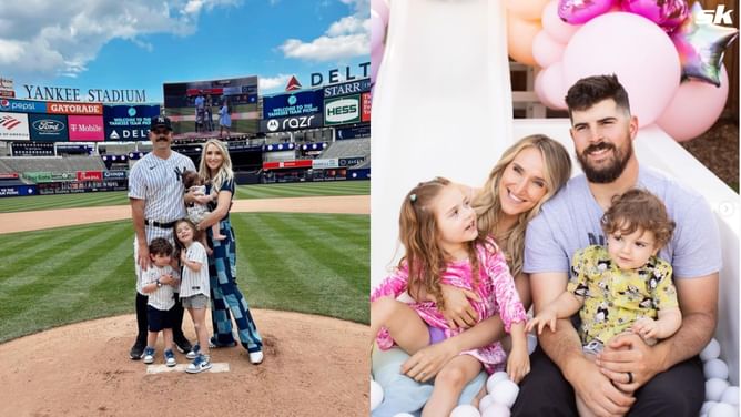 "There are moments I catch where you see his personality" - Carlos Rodon's wife Ashley shares story of son's negotiation skills at bedtime