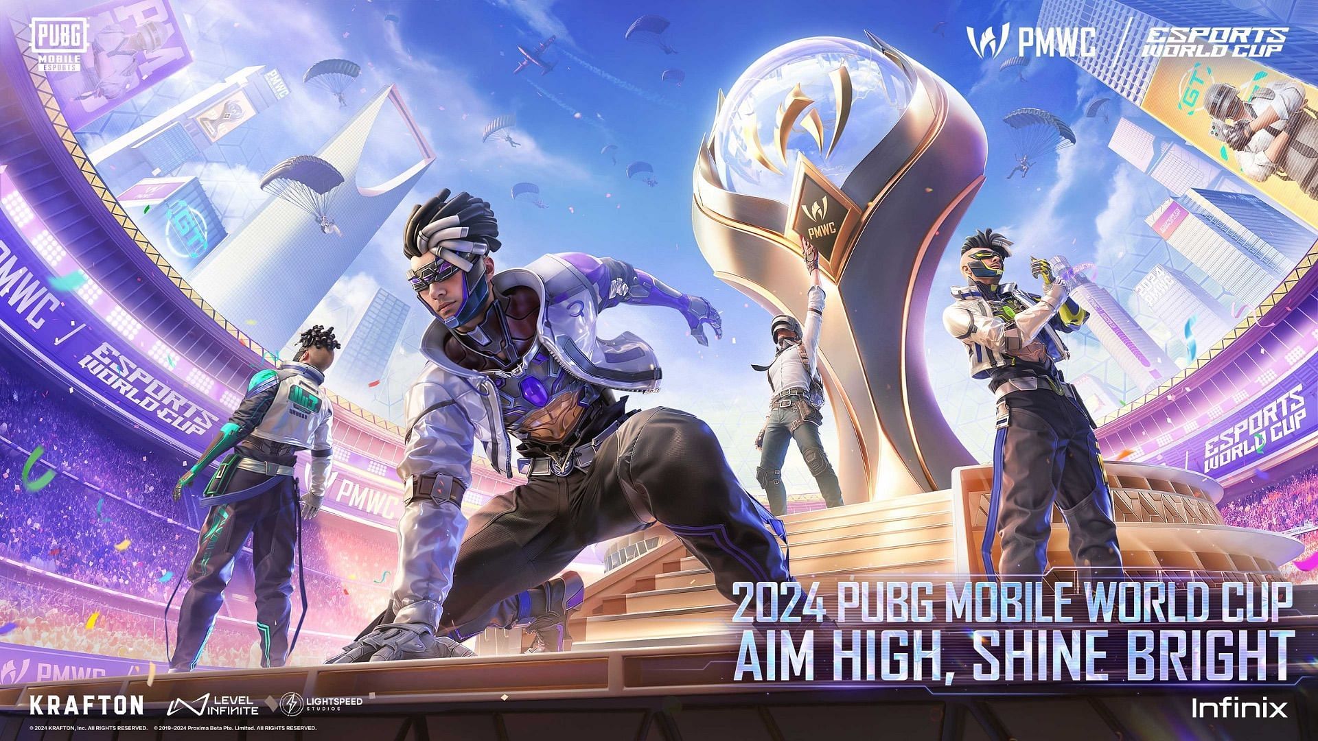 PMWC 2024 Group Stage starts on July 19 (Image via PUBG Mobile)