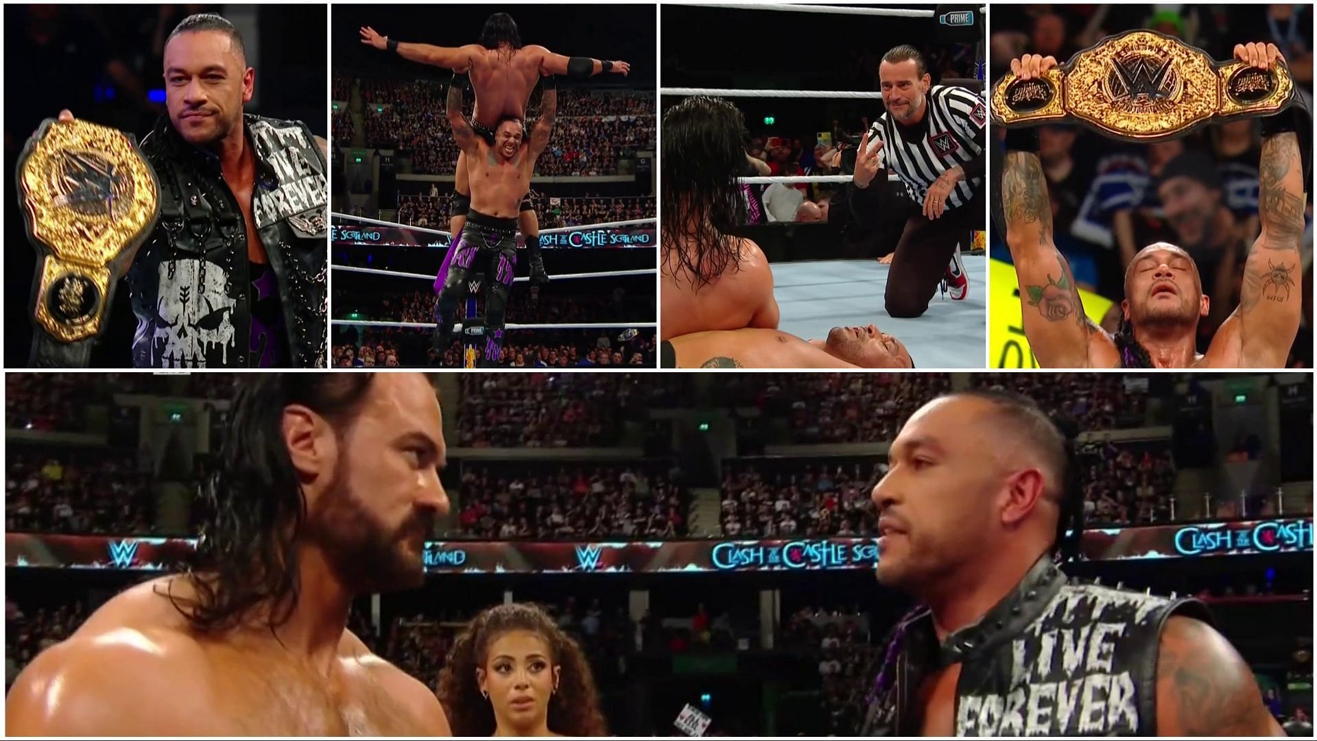 Drew McIntyre vs. World Heavyweight Champion Damian Priest at WWE Clash at the Castle: Scotland