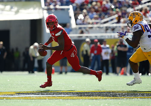 Former Louisville QB Lamar Jackson