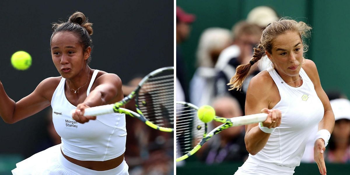 Leylah Fernandez and Lucia Bronzetti to meet for the first time at Wimbledon (Source: GETTY)