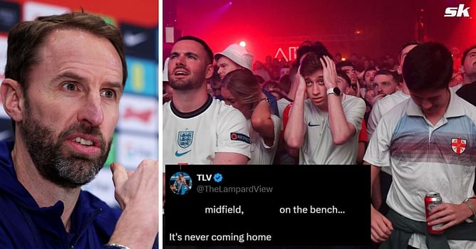 "It's never coming home", "Definitely losing" - England fans unhappy as 22-year-old star benched for Euro 2024 clash against Serbia