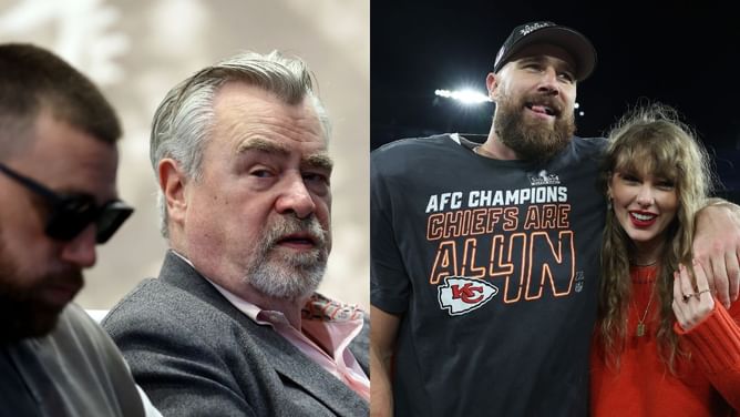 “Get the f—k off Facebook, dad”: Travis Kelce reveals why his father Ed Kelce worries about his relationship with Taylor Swift